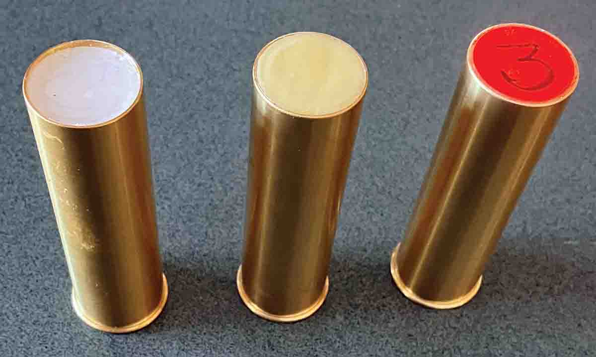 The reloaded shotshell.